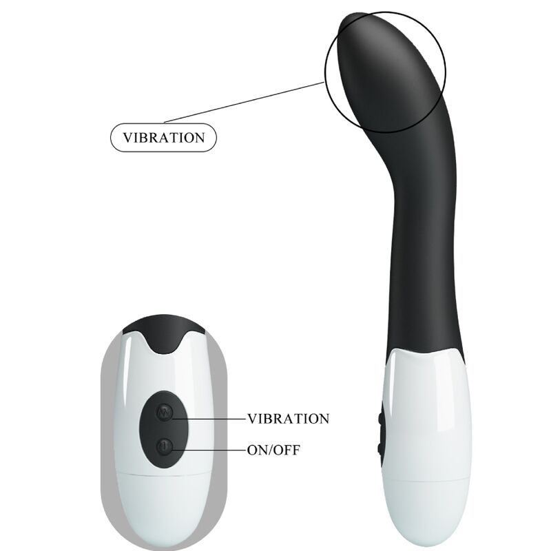 PRETTY LOVE - Bishop G-punktsvibrator 30 moduser