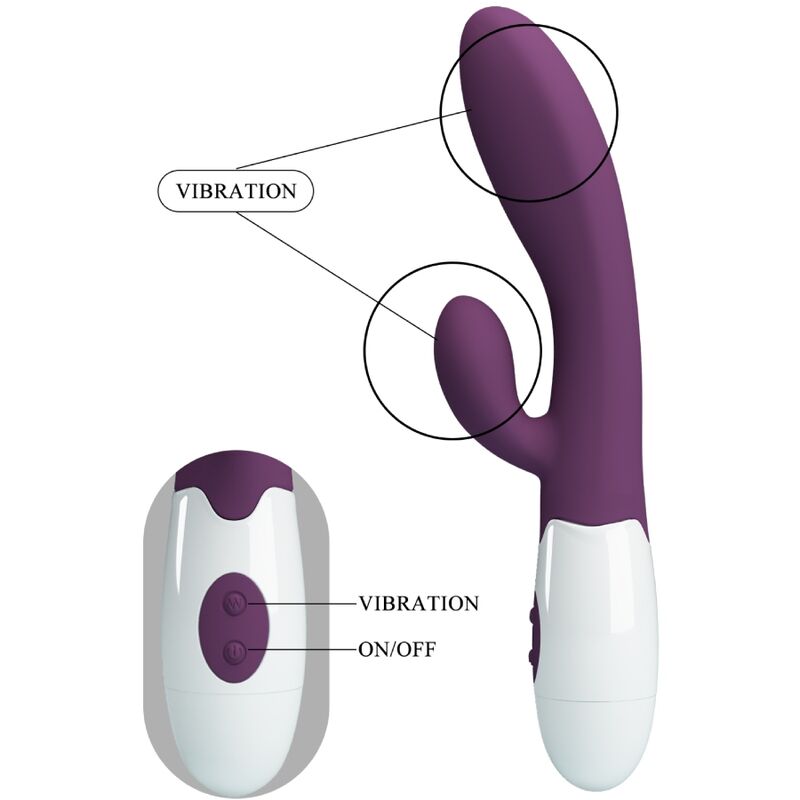 PRETTY LOVE - Alvis Rabbitvibrator med G-punkt