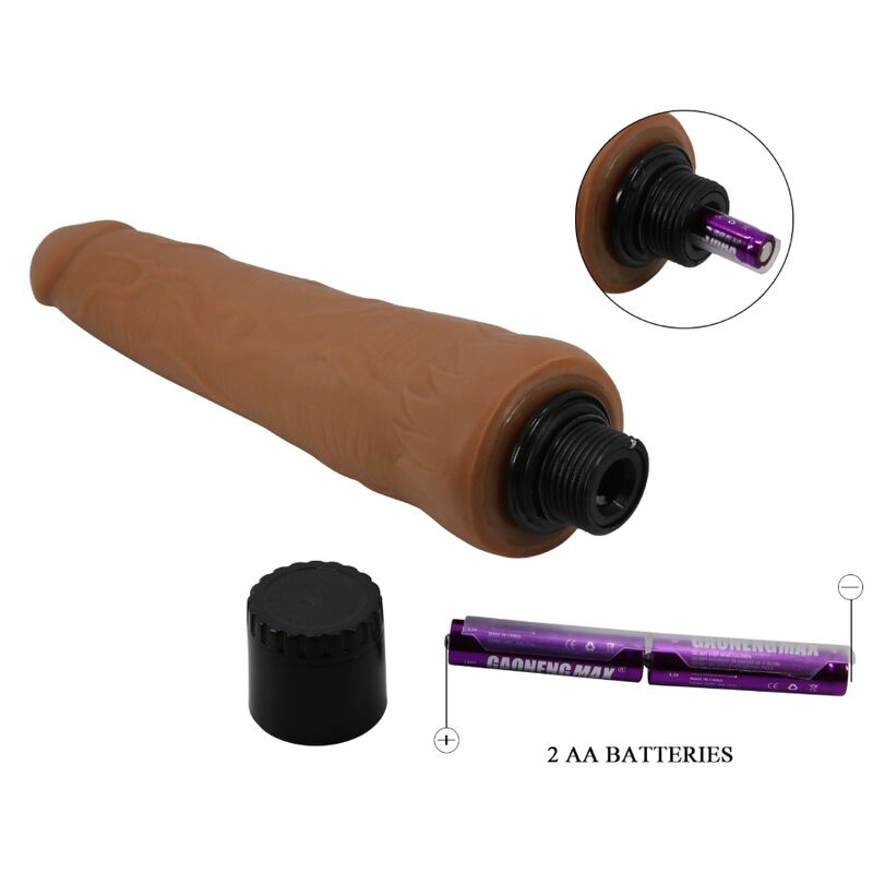 PRETTY LOVE - Alfredo Realistisk vibrator 21,5 cm