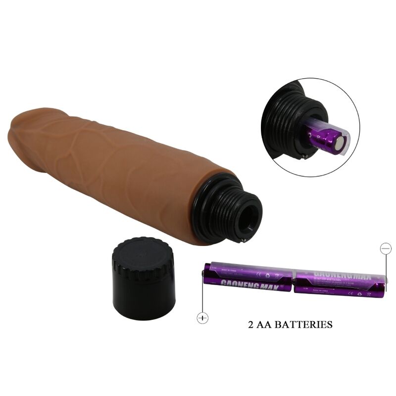 PRETTY LOVE - Waldorf Realistisk vibrator 18 cm