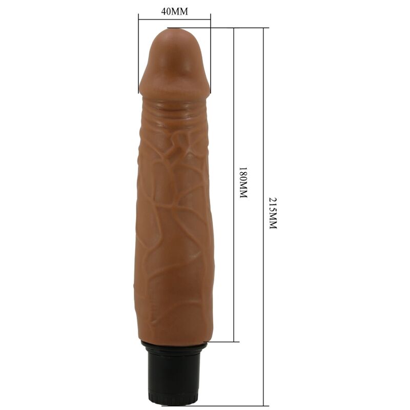 PRETTY LOVE - Waldorf Realistisk vibrator 18 cm