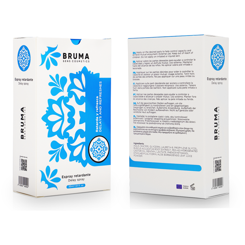 BRUMA - Forsinkende og forfriskende spray 30 ml