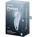 SATISFYER - Pocket Pro 1 Lufttrykksvibrator Lyseblå