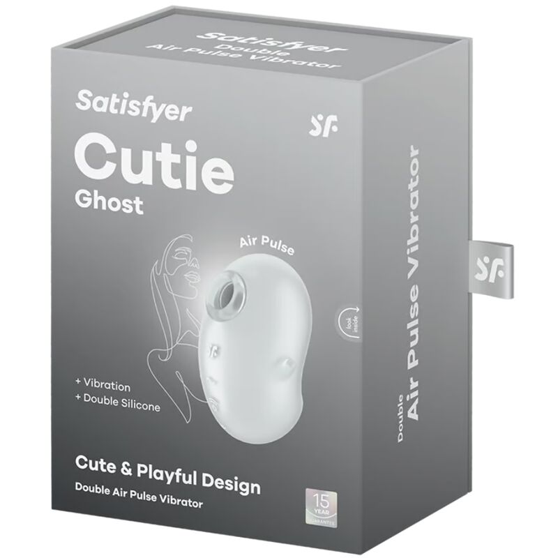 SATISFYER - Cutie Ghost Påleggsvibrator