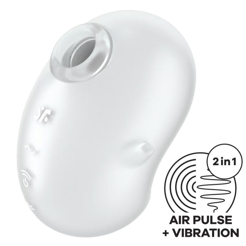 SATISFYER - Cutie Ghost Påleggsvibrator