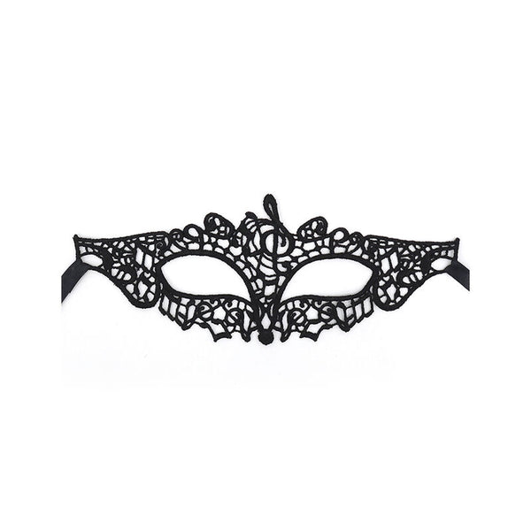 QUEEN LINGERIE - Blondemaske Sort Modell 2