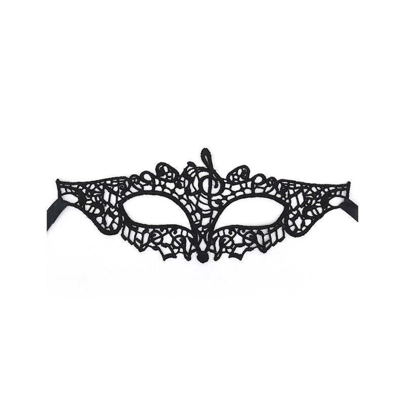 QUEEN LINGERIE - Blondemaske Sort Modell 2