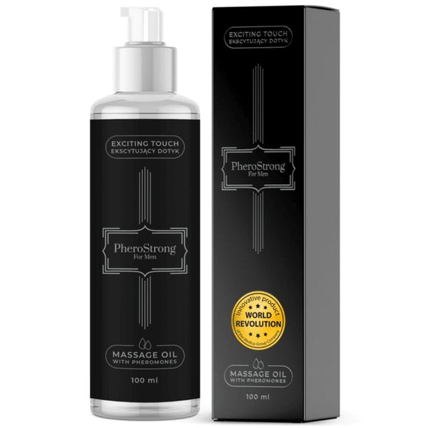 PHEROSTRONG - Massasjeolje med feromoner til menn 100 ml