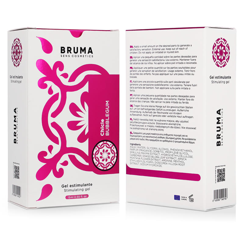 BRUMA - Intensiverende Nytelsesbalm Tyggegummi 15 ml
