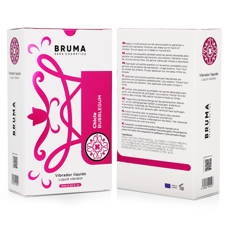 BRUMA - Liquid Vibrator Ultra Glidende Tyggegummi 15 ml