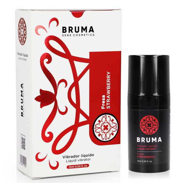 BRUMA - Liquid Vibrator Ultra Glidende Jordbær 15 ml