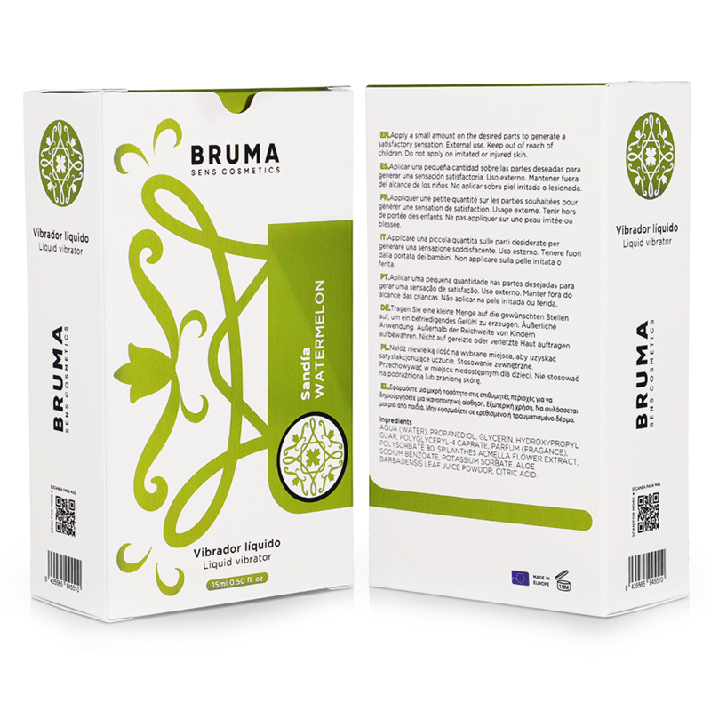 BRUMA - Liquid Vibrator Ultra Glidende Vannmelon 15 ml
