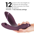WOMANIZER - OG G-punktsvibrator Aubergine