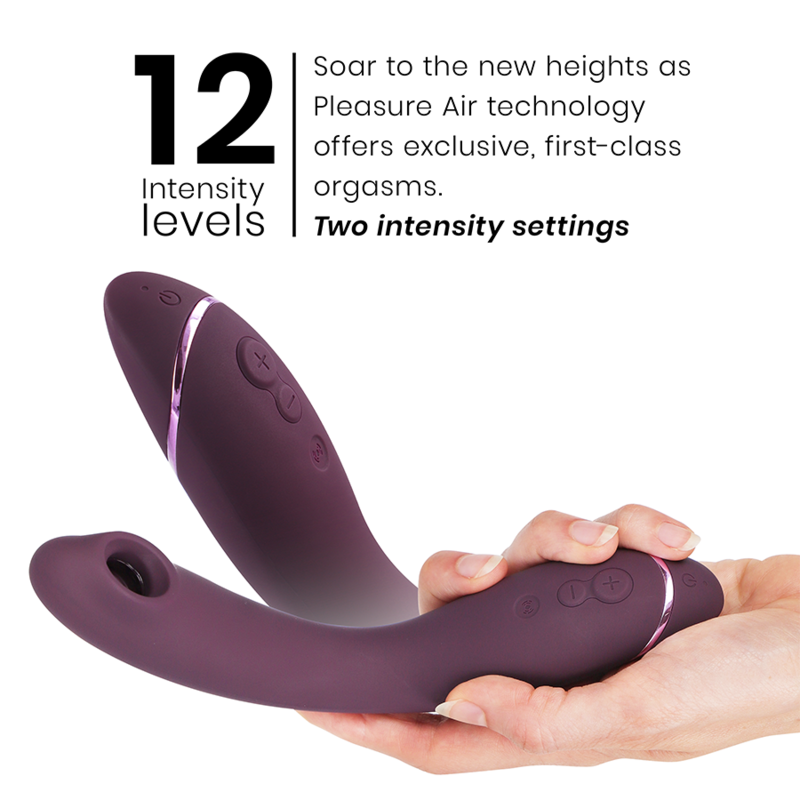 WOMANIZER - OG G-punktsvibrator Aubergine