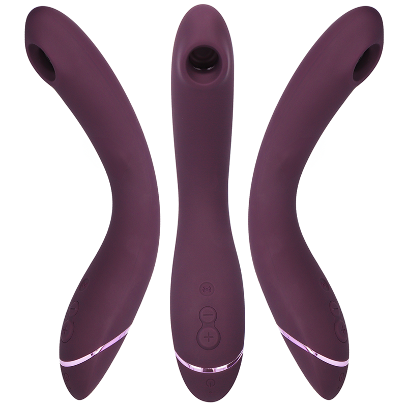 WOMANIZER - OG G-punktsvibrator Aubergine