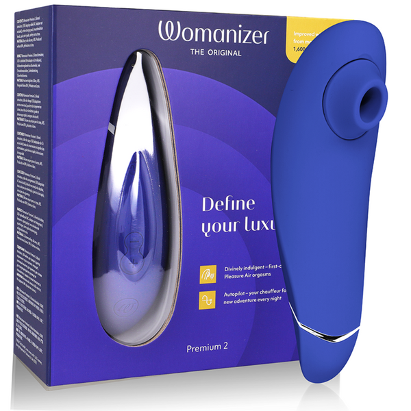 WOMANIZER - Premium 2 Klitorisstimulator Blåbær