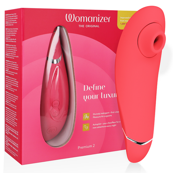 WOMANIZER - Premium 2 Klitorisstimulator Bringebær