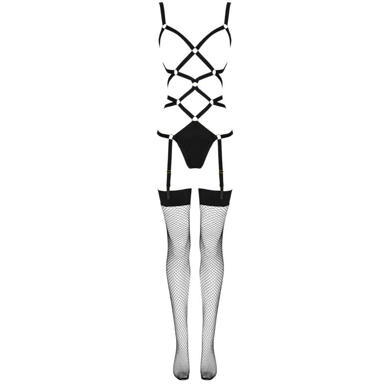 LIVCO CORSETTI - Thiara Body & strømpe-sett