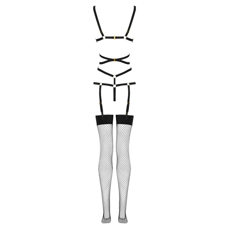 LIVCO CORSETTI - Thiara Body & strømpe-sett