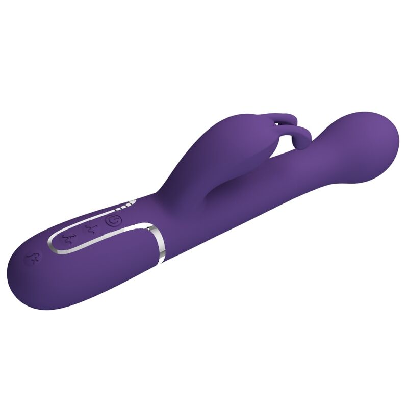 PRETTY LOVE - Dejon 3-i-1 Rabbitvibrator Lilla