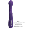 PRETTY LOVE - Dejon 3-i-1 Rabbitvibrator Lilla