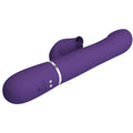 PRETTY LOVE - Zalin Rabbitvibrator med kuler 4-i-1