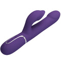 PRETTY LOVE - Zalin Rabbitvibrator med kuler 4-i-1