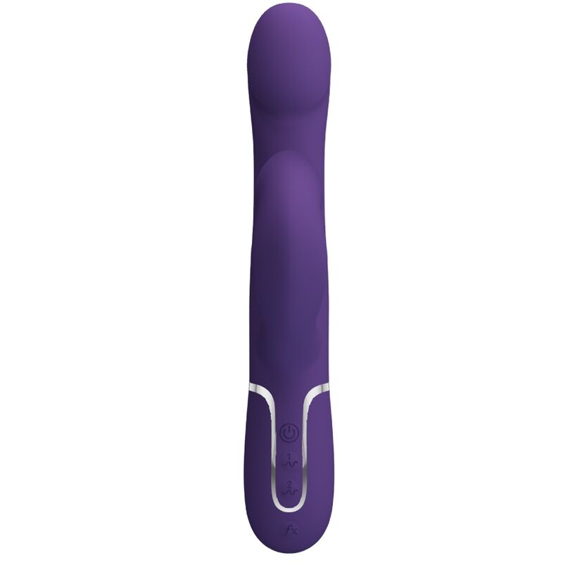 PRETTY LOVE - Zalin Rabbitvibrator med kuler 4-i-1