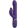 PRETTY LOVE - Zalin Rabbitvibrator med kuler 4-i-1