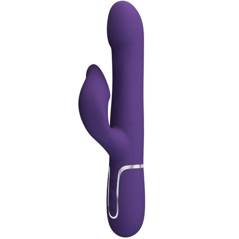 PRETTY LOVE - Zalin Rabbitvibrator med kuler 4-i-1
