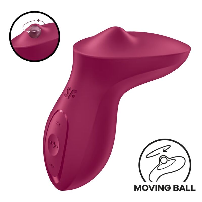 SATISFYER - Exciterrr Påleggsvibrator Bær