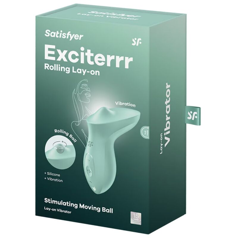 SATISFYER - Exciterrr Påleggsvibrator Mynte