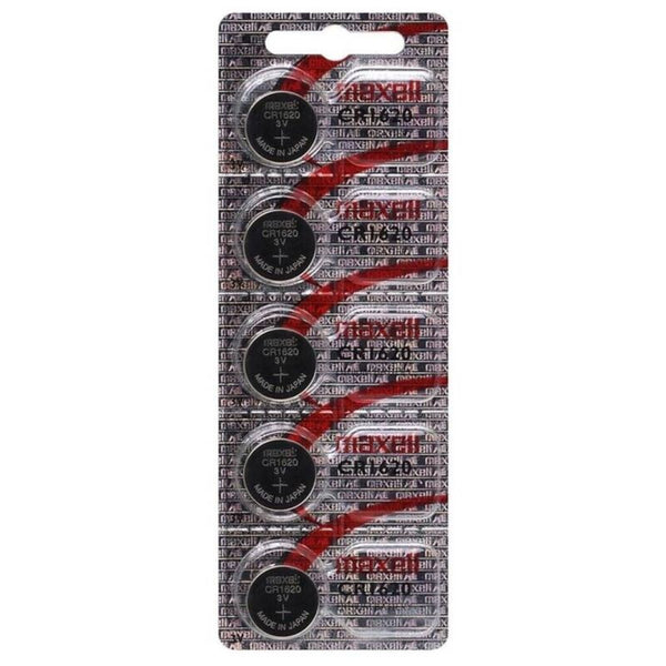 MAXELL - CR1620 Knappcellebatteri 5-pk