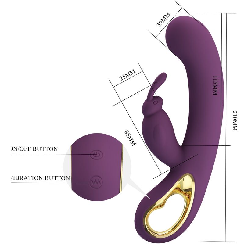 PRETTY LOVE - Liam Rabbitvibrator for G-punkt
