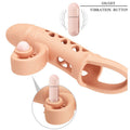 ROMANCE - Penissleeve med pungring Flesh