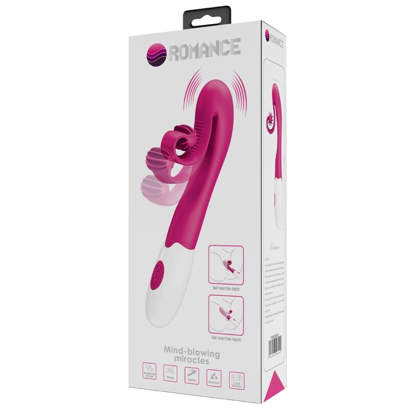ROMANCE - Vibrator og stimulator 30 hastigheter