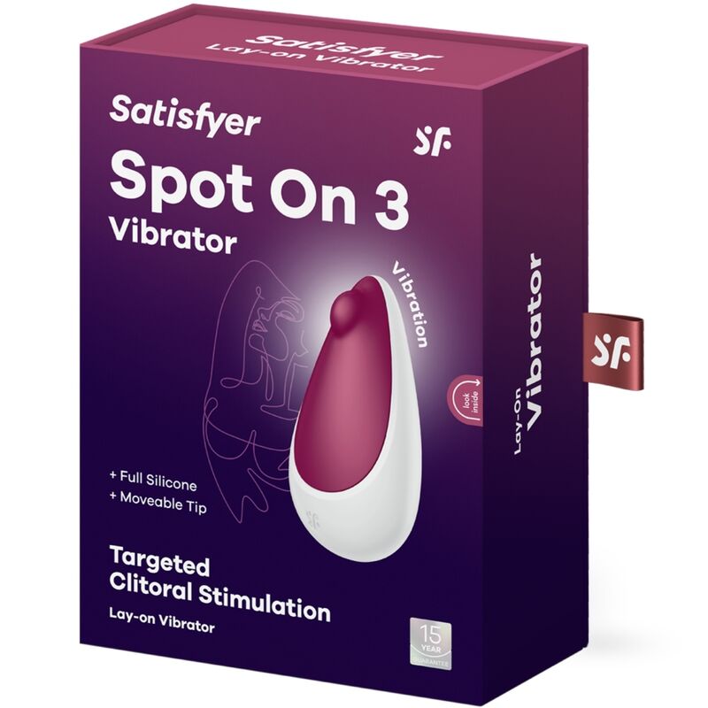 SATISFYER - Spot On 3 Klitorisstimulator Bær