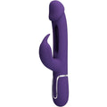 PRETTY LOVE - Kampas 3-i-1 Rabbitvibrator med tunge