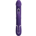 PRETTY LOVE - Kampas 3-i-1 Rabbitvibrator med tunge