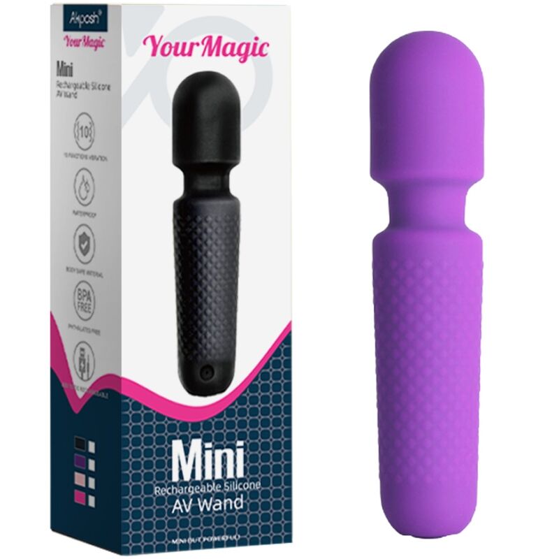 ARMONY - Your Magic Mini-massasjer & vibrator med prikker