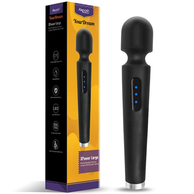 ARMONY - X Power Large Wand-massasjeapparat 7 vibrasjoner
