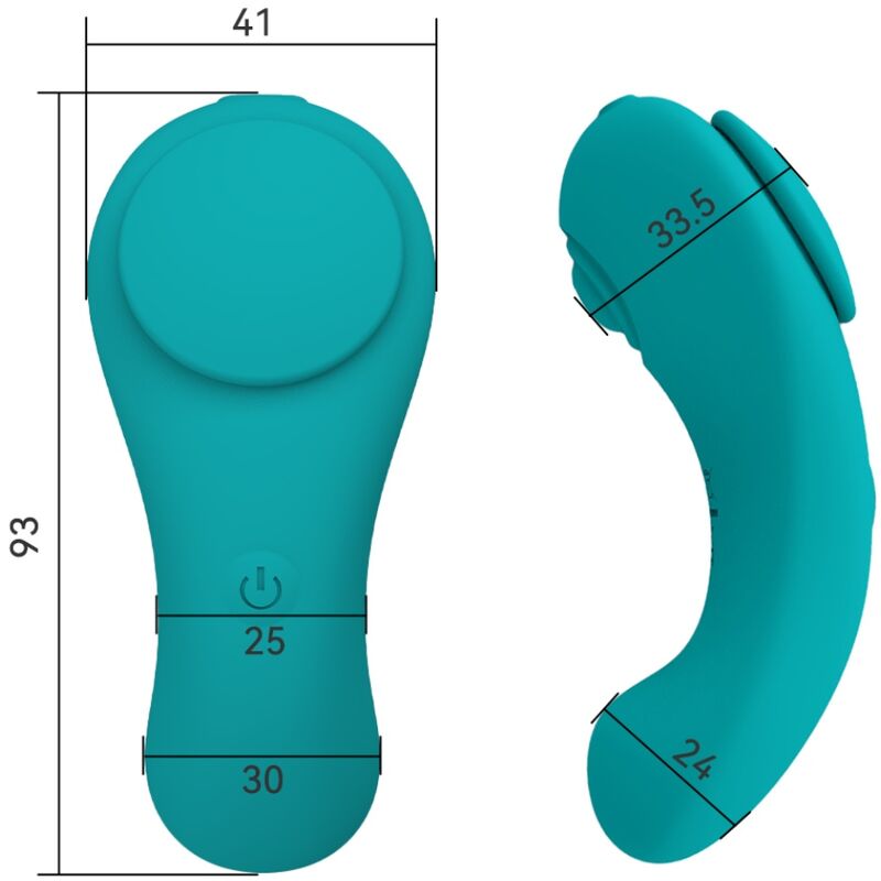 ARMONY - Pleasure Panty Fjernstyrt trusevibrator 3 hastigheter