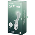 SATISFYER - Air Pump Booty 3 Oppblåsbar analvibrator Grågrønn