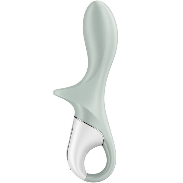 SATISFYER - Air Pump Booty 3 Oppblåsbar analvibrator Grågrønn