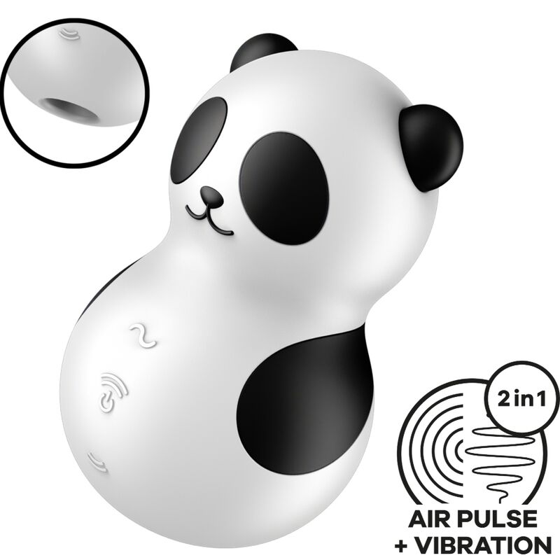 SATISFYER - Pocket Panda Lufttrykksvibrator