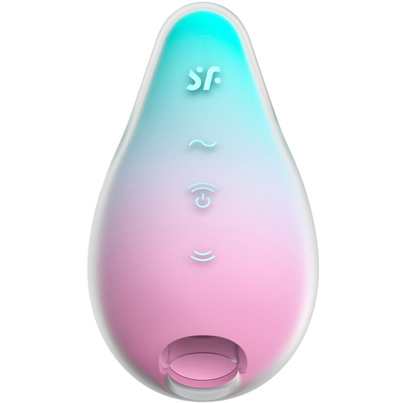 SATISFYER - Mermaid Vibes Lufttrykksvibrator Mint/Rosa