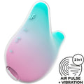 SATISFYER - Mermaid Vibes Lufttrykksvibrator Mint/Rosa