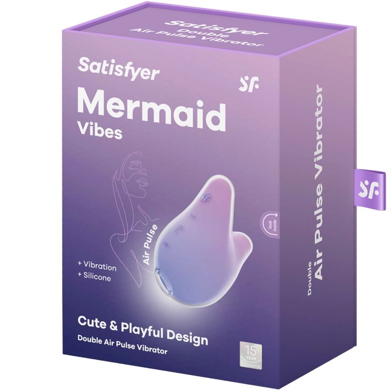 SATISFYER - Mermaid Vibes Lufttrykksvibrator