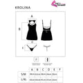 LIVCO CORSETTI FASHION - Krolina Chemise og Truse