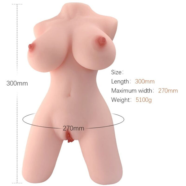 ARMONY - Realistisk kvinnelig torso-dukke Modell 5